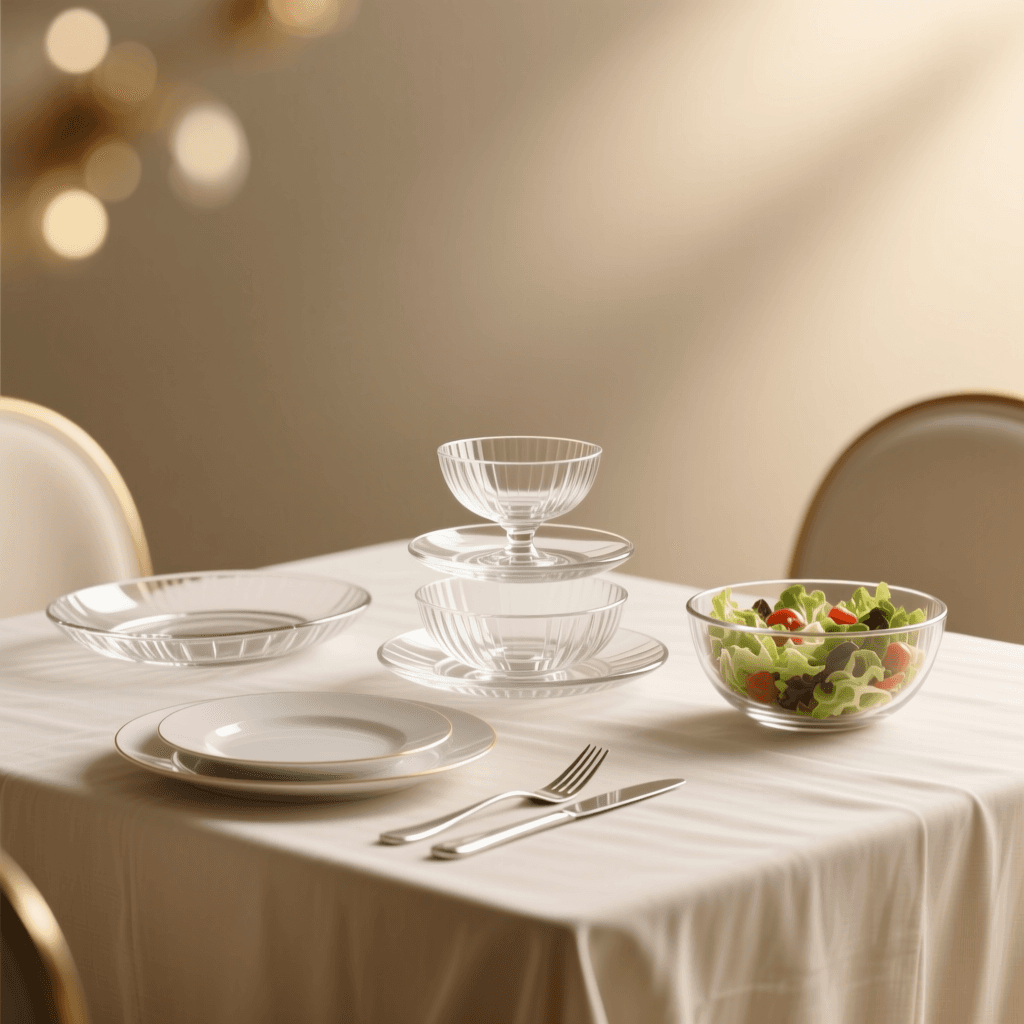 Glass Serveware Bundle